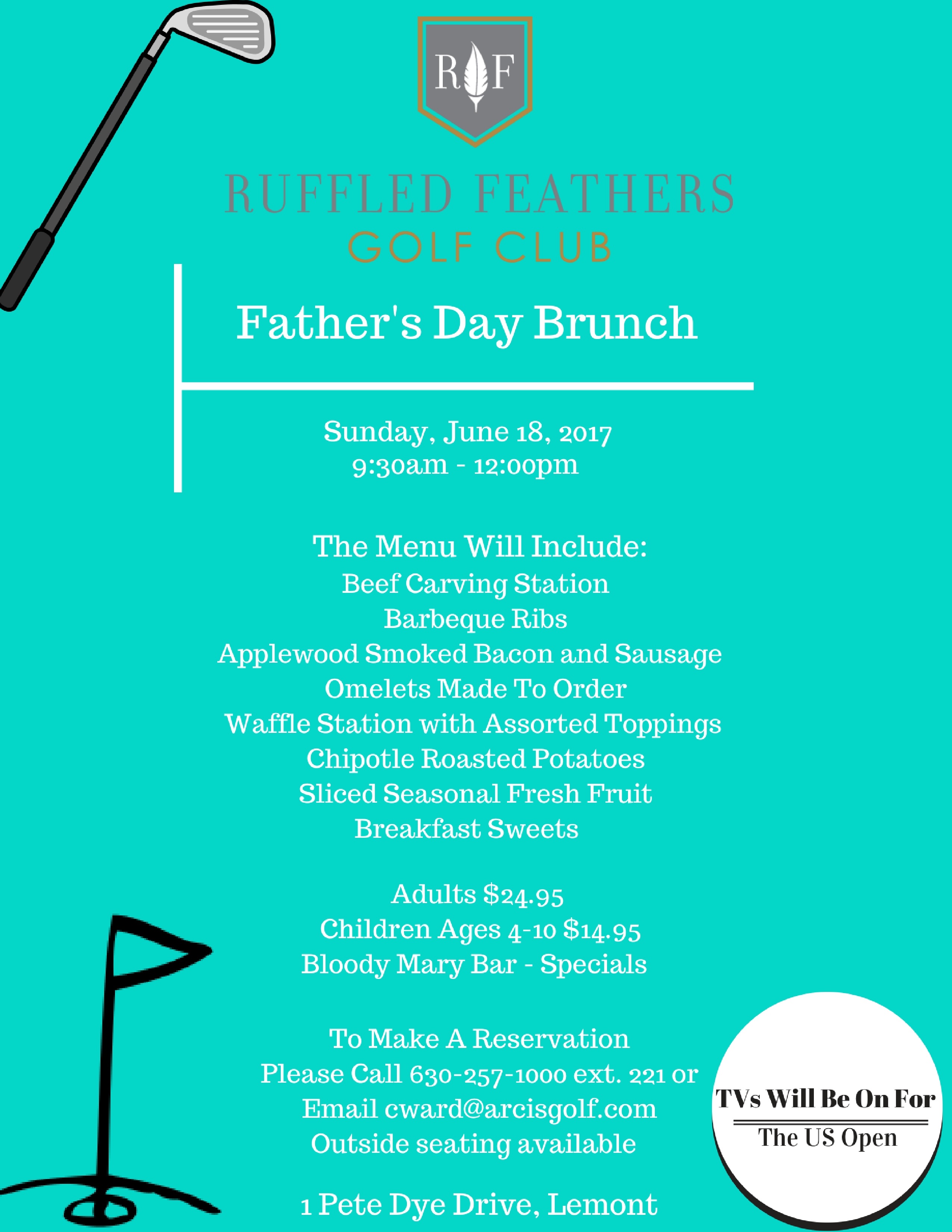 Fathers day flyer