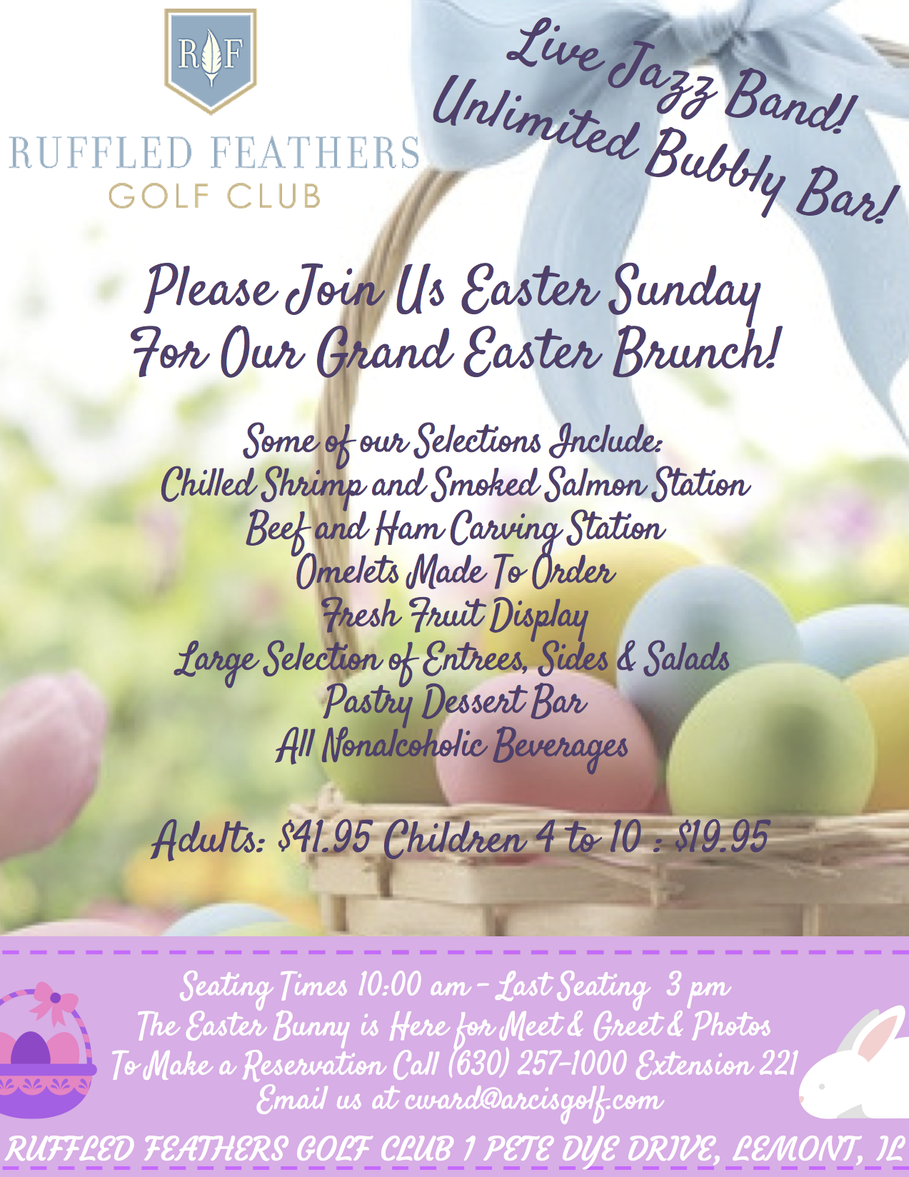 Easter Brunch advertisement