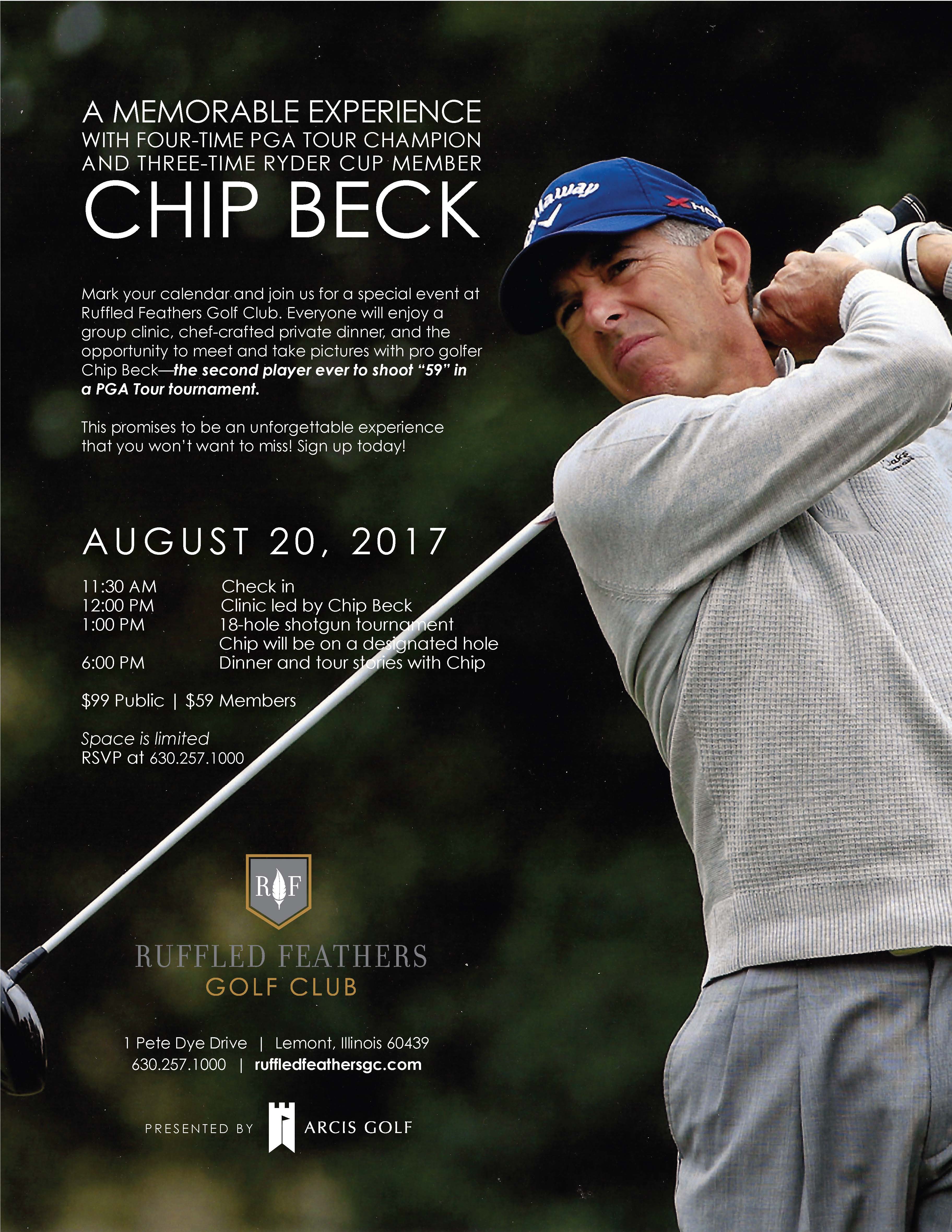 Chip Beck flyer